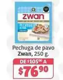 Soriana Híper Zwan - pechuga de pavo oferta