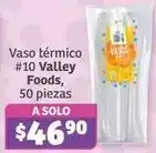 Soriana Híper Valley foods - vaso térmico #10 oferta