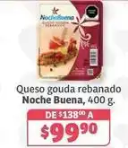 Soriana Híper Noche buena - queso gouda rebanado oferta