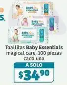 Soriana Híper Baby - toallitas essentials magical care oferta