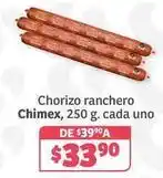 Soriana Híper Chimex - chorizo ranchero oferta