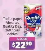 Soriana Híper Quality day - toalla papel oferta
