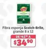 Soriana Híper Scotch-brite - fibra esponja oferta