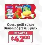 Soriana Híper Danonino - queso petit suisse oferta