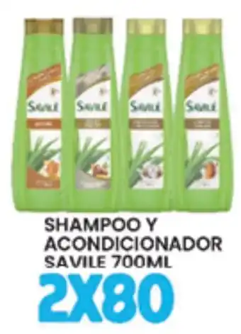 Alsuper Savile shampoo y acondicionador oferta