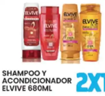 Alsuper Elvive shampoo y acondicionador oferta