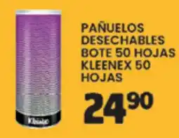 Alsuper Kleenex pañuelos desechables bote 50 hojas oferta