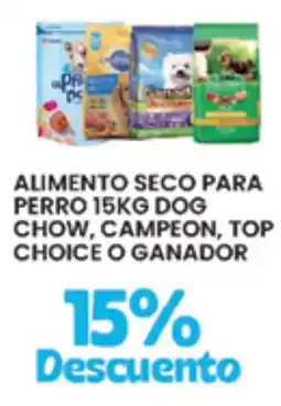 Alsuper chow, campeon, top choice o ganador oferta