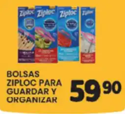 Alsuper Ziploc bolsas para guardar y organizar oferta