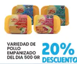 Alsuper Dia variedad de pollo empanizado oferta