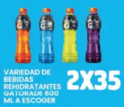 Alsuper gatorade variedad de bebidas rehidratantes oferta