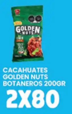Alsuper Golden Nuts Cacahuates Botaneros oferta