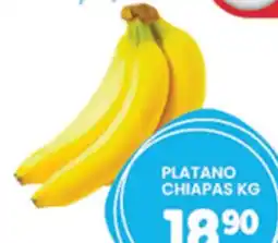 Alsuper platano chiapas kg oferta