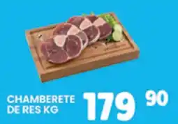 Alsuper chamberete de res kg oferta