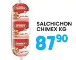 Alsuper Chimex salchichon kg oferta
