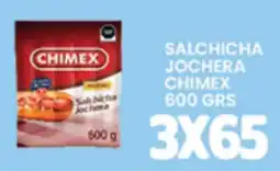 Alsuper Chimex salchicha jochera oferta