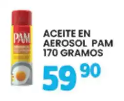 Alsuper aceite en aerosol pam oferta