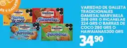 Alsuper GAMESA variedad de galleta tradicionales oferta
