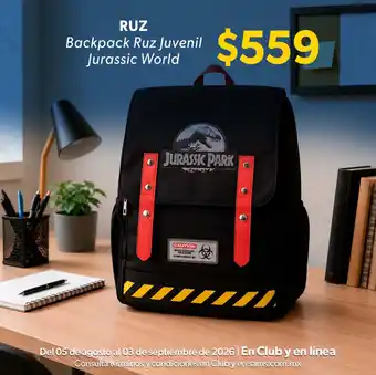Ruz Backpack Ruz Juvenil Jurassic World