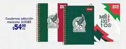 La Comer Scribe - cuadernos selección mexicana oferta