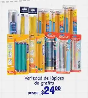 Maped - variedad de lápices de grafito