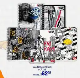 La Comer Scribe - cuadernos inblack oferta