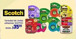 La Comer Scotch - variedad de cintas adhesivas oferta