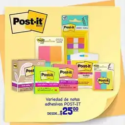 La Comer Post it - variedad de notas adhesivas oferta