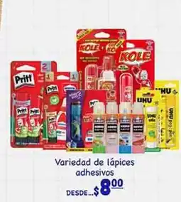 La Comer Lápices adhesivos oferta