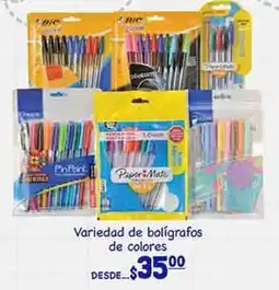 La Comer Paper mate - bolígrafos de colores oferta