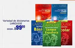 La Comer Larousse - variedad de diccionarios oferta