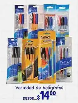La Comer Bic - bolígrafos oferta