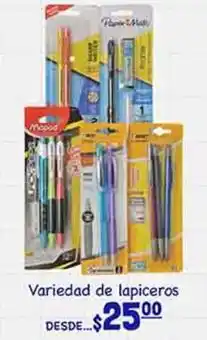 La Comer Paper mate - variedad de lapiceros oferta