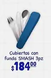 La Comer Cubiertos con funda oferta