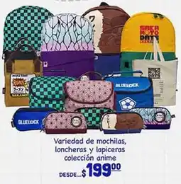 La Comer Mochilas, loncheras y lapiceras oferta