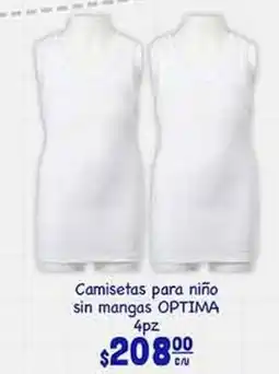La Comer Optima - camisetas para niño sin mangas oferta