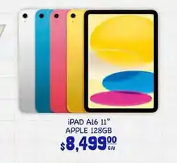 La Comer Apple - ipad a16 11 apple 128gb oferta