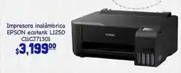 La Comer Epson - impresora inalámbrica ecotank l1250 ci1cj71301 oferta
