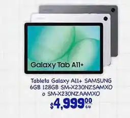 La Comer Samsung - galaxy tab a11+ sm-x230nzsamxo o sm-x230nz aamxo oferta