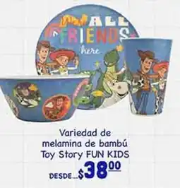 La Comer Toy story - variedad de melamina de bambú fun kids oferta
