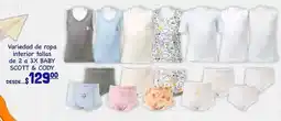 La Comer Variedad de ropa interior halas de a 3x baby oferta