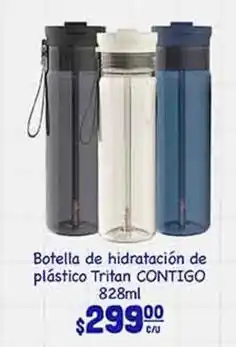 La Comer Botella de hidratación de plástico tritan oferta