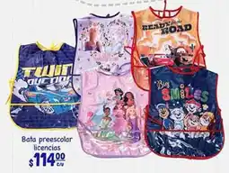 La Comer Bata preescolar licencias oferta
