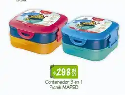 Fresko Maped - contenedor 3 en 1 oferta
