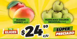 Merco Mango - mango tommy kilo or manzana golden regional kilo oferta