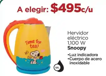 Snoopy Hervidor eléctrico