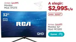 Chedraui RCA Monitor oferta