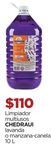 Chedraui Chedraui limpiador multiusos lavanda oferta