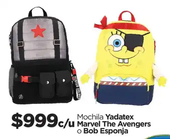 Yadatex Mochila Marvel The Avengers Bob Esponja