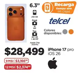 Chedraui iphone 17 pro oferta